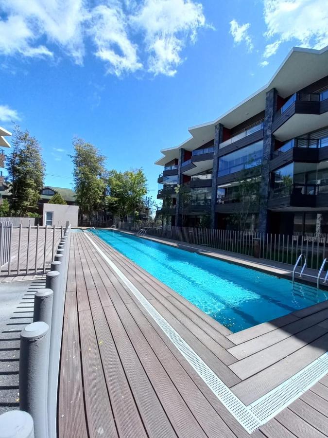 Departamento Edificio Aqua Pucon Apartment Bagian luar foto