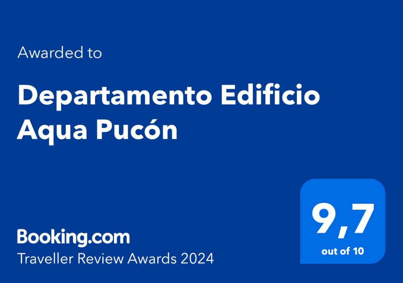 Departamento Edificio Aqua Pucon Apartment Bagian luar foto